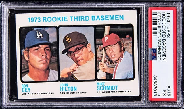 1973 Topps Mike Schimdt 3rd Baseman #615 card image
