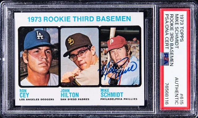 1973 Topps Mike Schmidt #615 card image