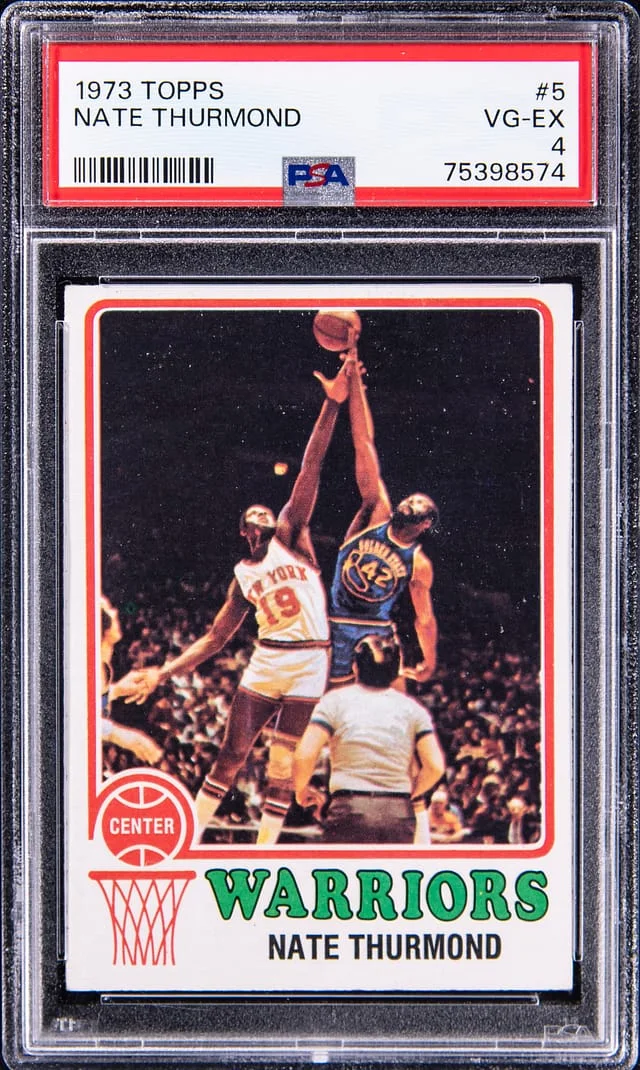 1973 Topps Nate Thurmond #5 card image