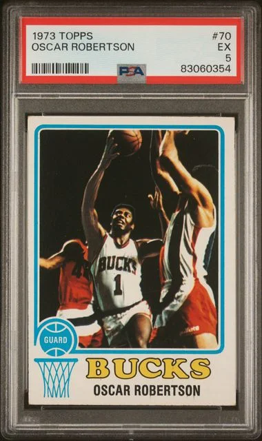 1973 Topps Oscar Robertson #70 card image