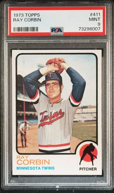 1973 Topps Ray Corbin #411 card image