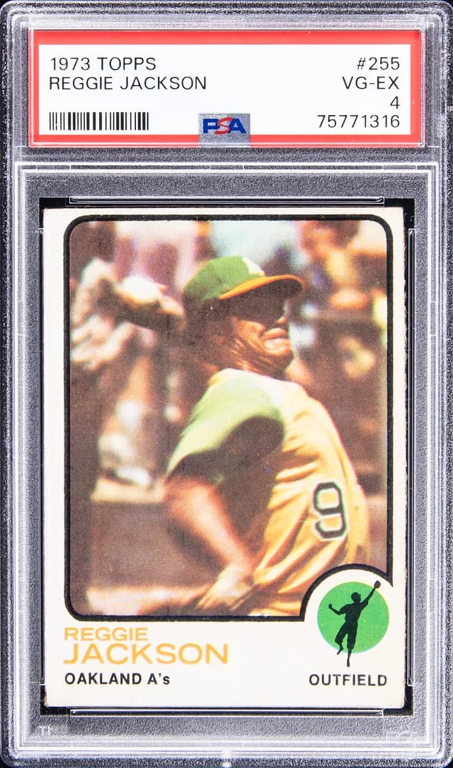 1973 Topps Reggie Jackson #255 card image