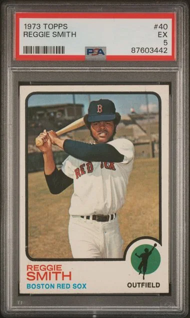 1973 Topps Reggie Smith #40 card image
