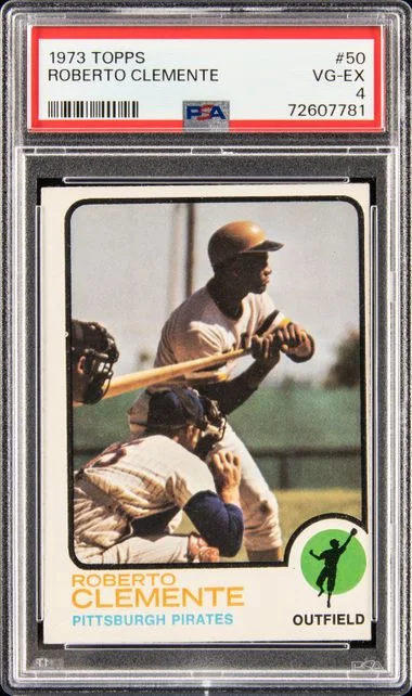 1973 Topps Roberto Clemente #50 card image