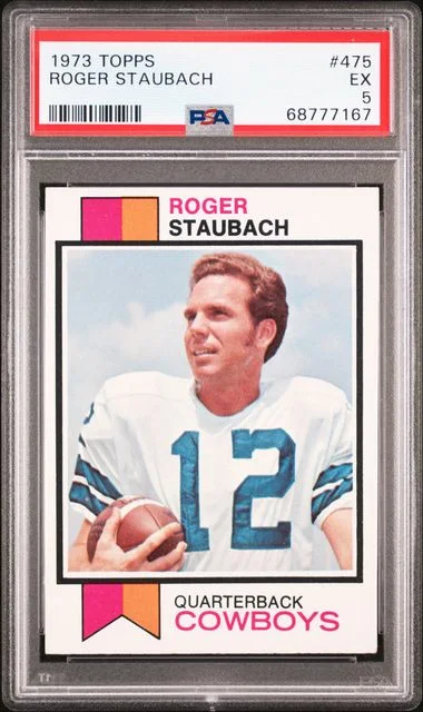 1973 Topps Roger Staubach #475 card image