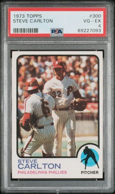 1973 Topps Steve Carlton #300 card image