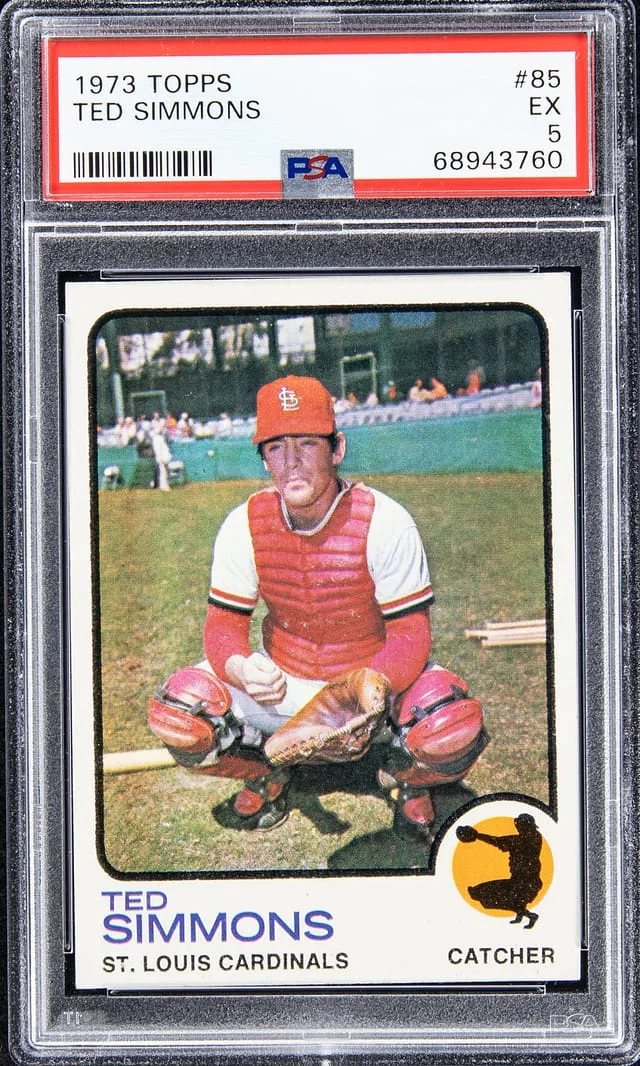 1973 Topps Ted Simmons #85 card image
