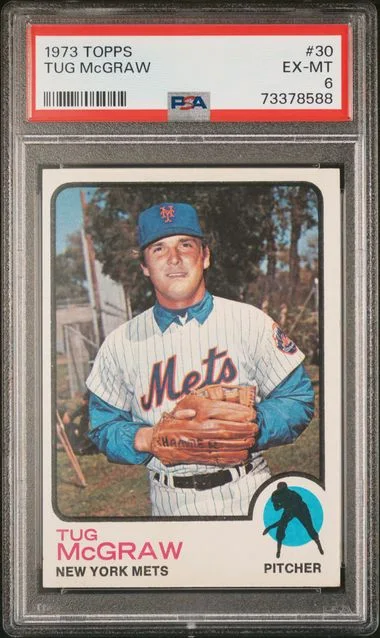 1973 Topps Tug Mcgraw #30 card image