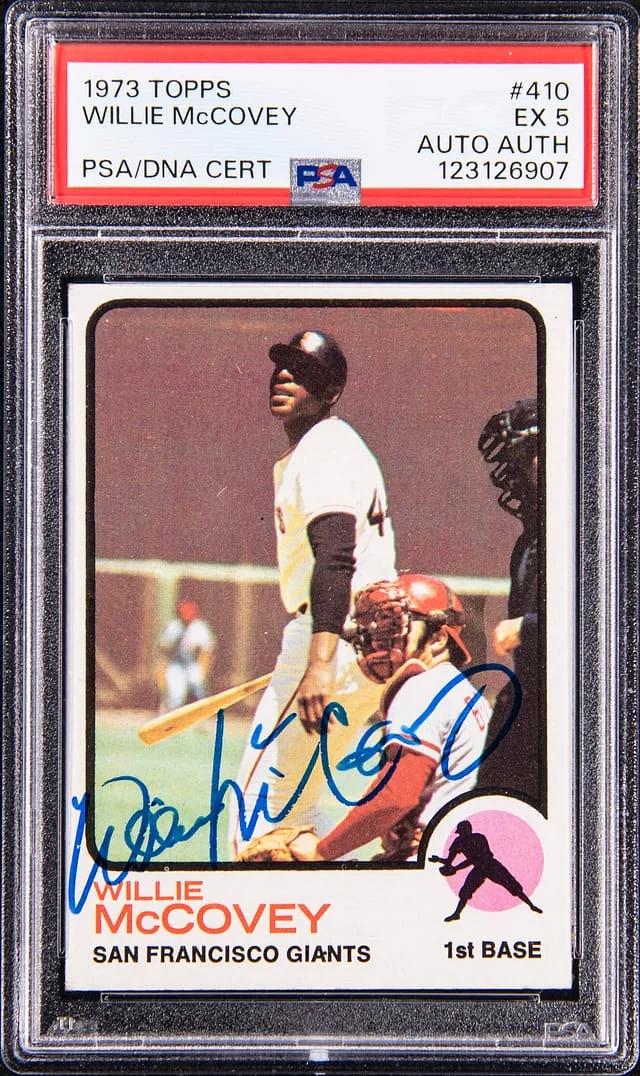 1973 Topps Willie McCovey #410 card image