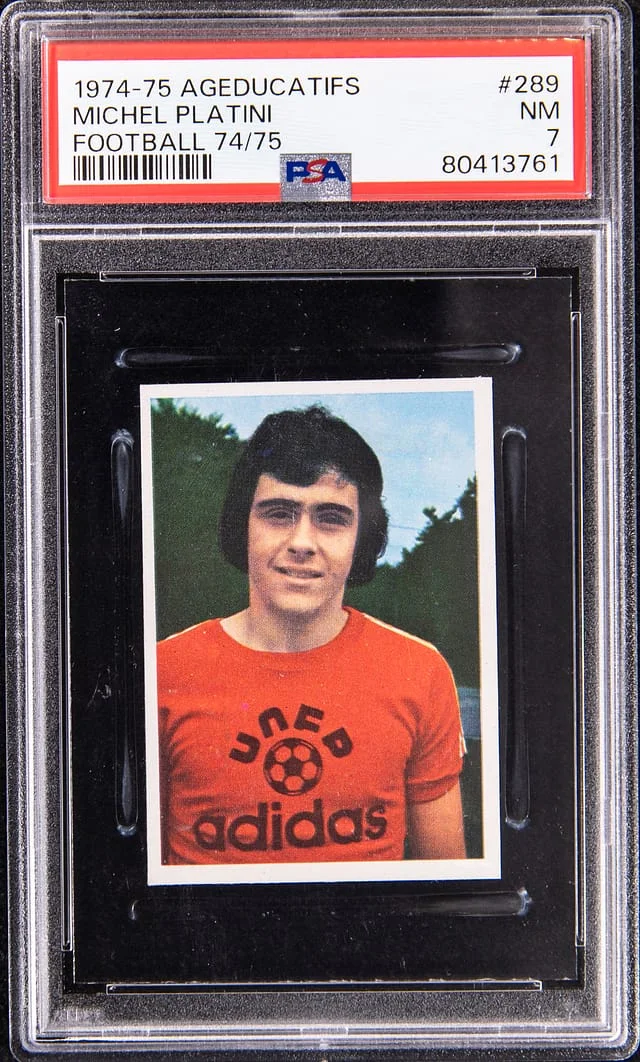 1974-75 Ageducatifs Football 74/75 Michael Platini #299 card image