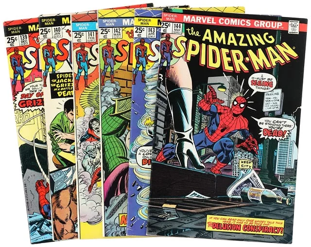 1974-75 Marvel) 6 Books - Raw Appearance of Grizzly, Gloria Giant, Second Mysterio (Dan Berkhart), Cyclone #1st card image