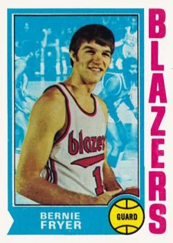 1974-75 Topps Bernie Fryer #3 card image