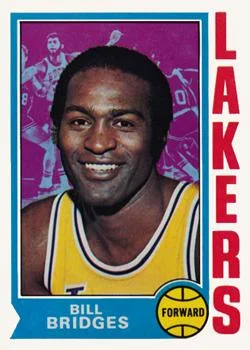 1974-75 Topps Bill Bridges #13 card image