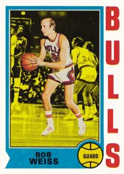 1974-75 Topps Bob Weiss #33 card image