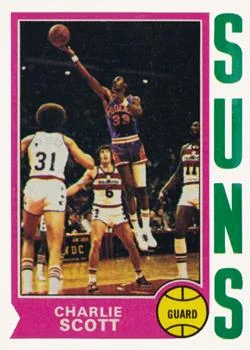 1974-75 Topps Charlie Scott #35 card image