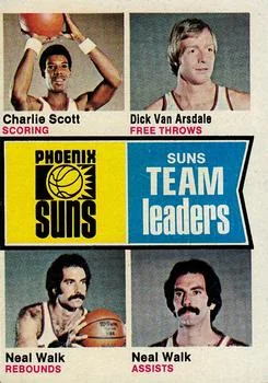 1974-75 Topps Charlie Scott #95 card image