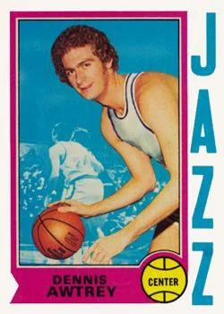 1974-75 Topps Dennis Awtrey #74 card image