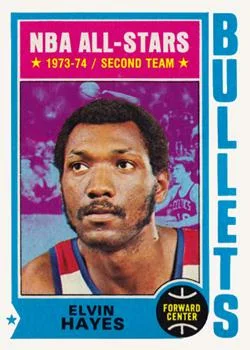1974-75 Topps Elvin Hayes #30 card image