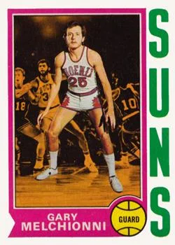 1974-75 Topps Gary Melchionni #71 card image