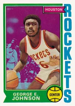 1974-75 Topps George E. Johnson #54 card image