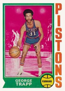 1974-75 Topps George Trapp #76 card image