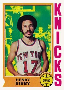 1974-75 Topps Henry Bibby #16 card image