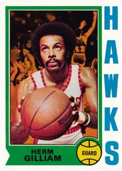 1974-75 Topps Herm Gilliam #5 card image