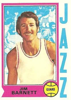 1974-75 Topps Jim Barnett #47 card image