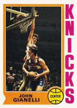 1974-75 Topps John Gianelli #79 card image