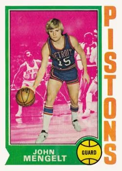 1974-75 Topps John Mengelt #58 card image
