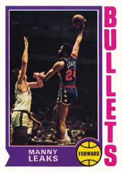 1974-75 Topps Manny Leaks #48 card image