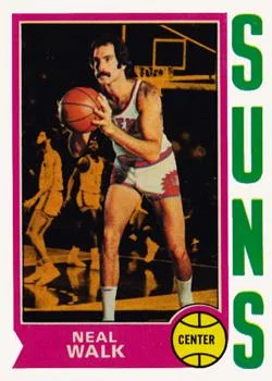 1974-75 Topps Neal Walk #17 card image
