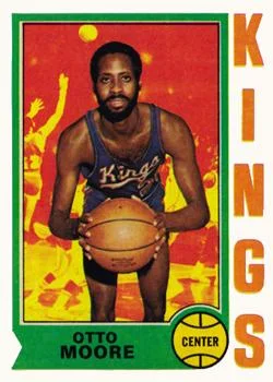 1974-75 Topps Otto Moore #29 card image