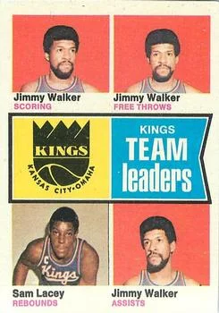 1974-75 Topps Sam Lacey #89 card image