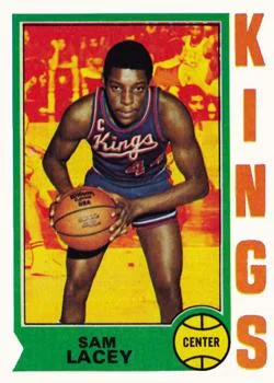 1974-75 Topps Sam Lacey #99 card image