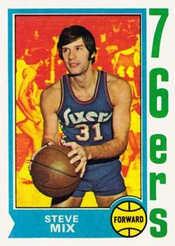 1974-75 Topps Steve Mix #56 card image