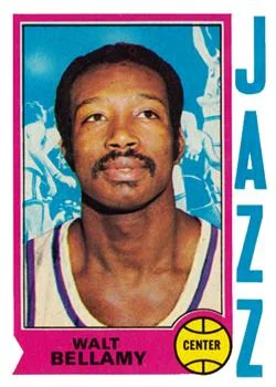 1974-75 Topps Walt Bellamy #65 card image