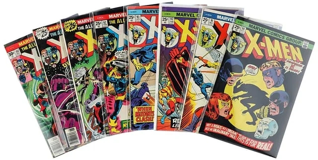 1974-76 Marvel) 8 Books - Raw Appearance of Erik the Red, Origin of Storm #1st card image