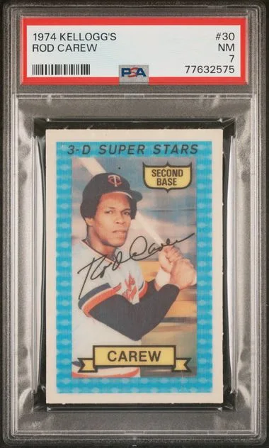 1974 Kellogg's Rod Carew #30 card image