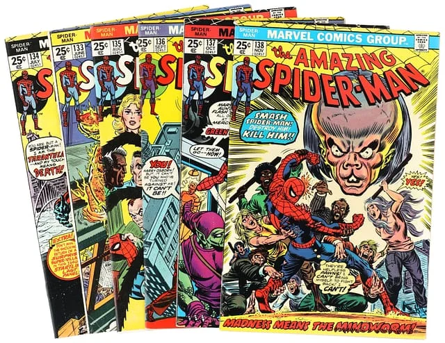 1974 Marvel) 6 Books - Raw - 1st Appearance of Tarantula, 2nd Appearance of Punisher, Appearance of Harry Osborn as the Green Goblin #1st card image