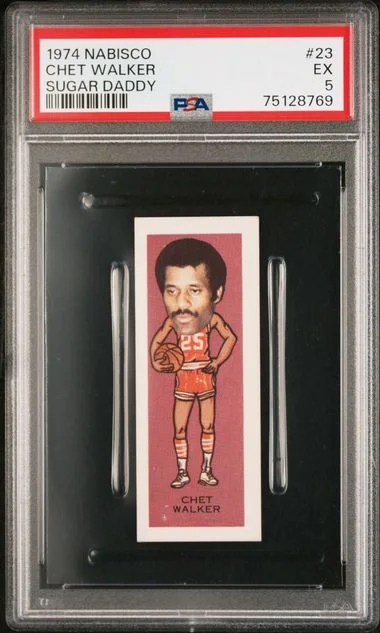 1974 Nabisco Sugar Daddy Chet Walker #23 card image