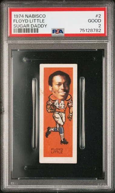 1974 Nabisco Sugar Daddy Floyd Little #2 card image