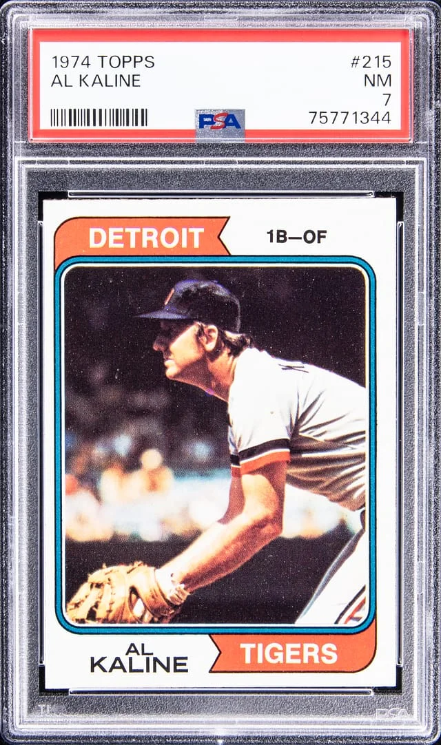 1974 Topps Al Kaline #215 card image