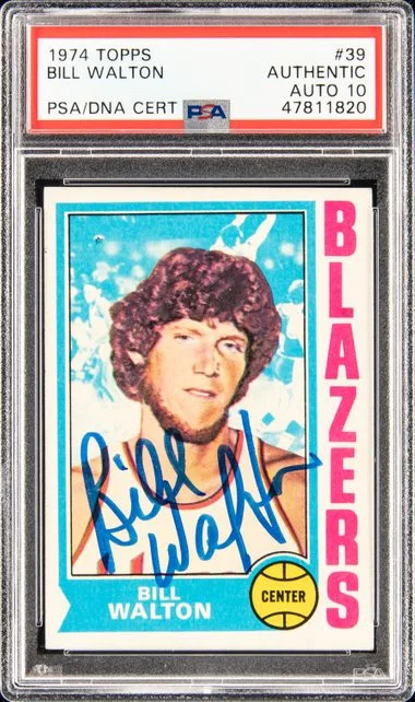 1974 Topps Bill Walton #39 card image