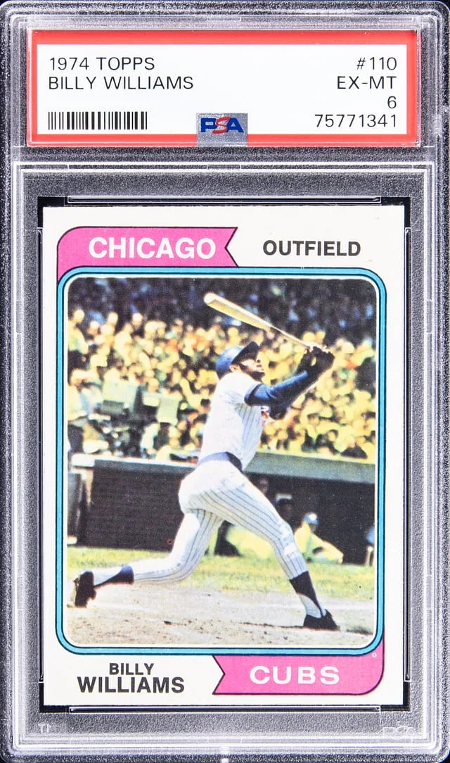 1974 Topps Billy Williams #110 card image