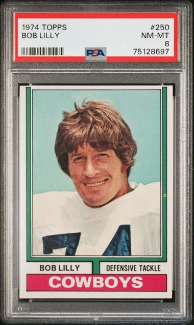 1974 Topps Bob Lilly #250 card image