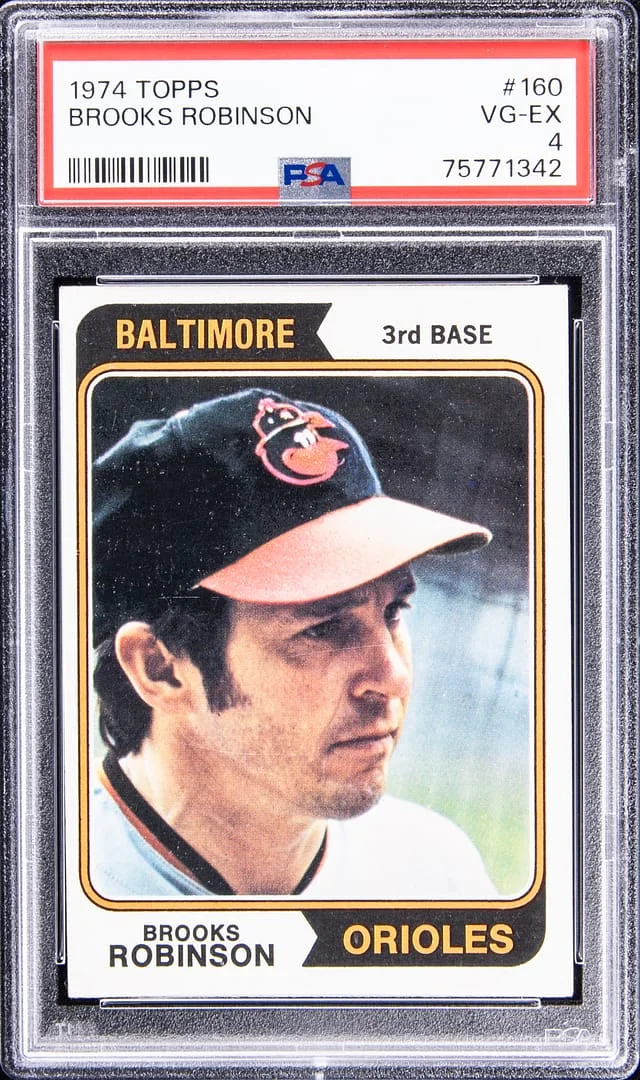 1974 Topps Brooks Robinson #160 card image