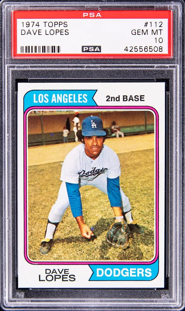 1974 Topps Dave Lopes #112 card image