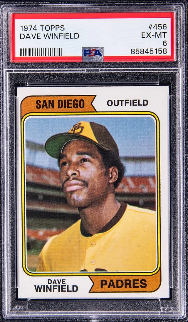 1974 Topps Dave Wifield #456 card image