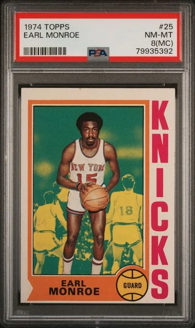 1974 Topps Earl Monroe #25 card image